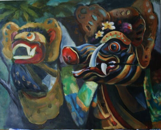Huile sur toile 80/70